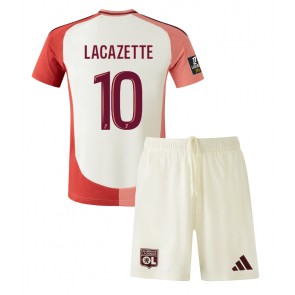 Olympique Lyonnais Alexandre Lacazette #10 Rezervni Dres za Dječji 2024-25 Kratak Rukavima (+ kratke hlače)